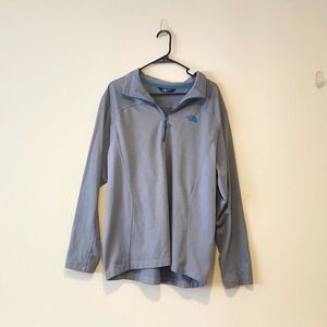 Northface Men's Quarter Zip Pullover Performance Shirt